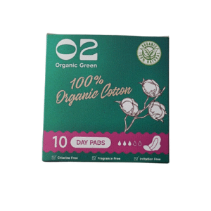 Organic Cotton Medium Pads (240mm) 10pcs